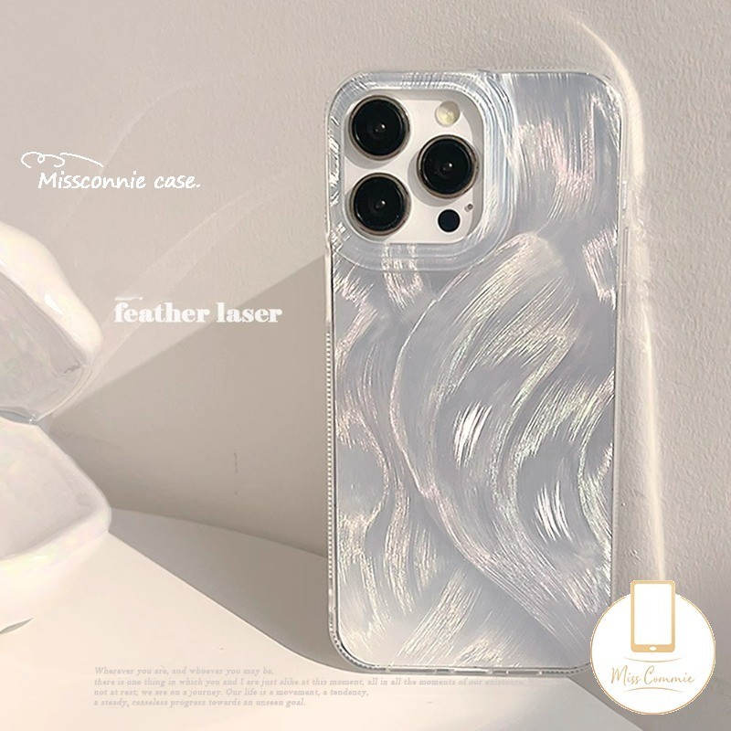 เคสโทรศัพท์มือถือ ลายขนนก หัวใจ พร้อมสายคล้องมือ ประดับมุก หรูหรา สําหรับ Samsung A05s A12 A50 A10s A34 A51 A05 A03s A54 A30s A11 A20s A32 A52s A02s A14 A13 A53 A21s A31 A52 A24 A04 A30 A04s A23 A04E