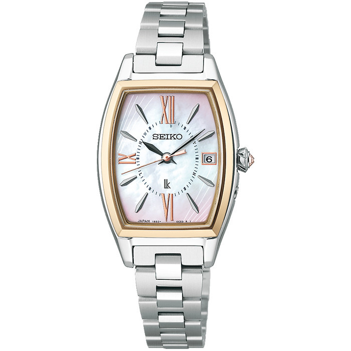 [Authentic★Direct from Japan] SEIKO SSQW076 Unused LUKIA Solar Sapphire glass Pink shell Analog Women Wrist watch นาฬิกาข้อมือ
