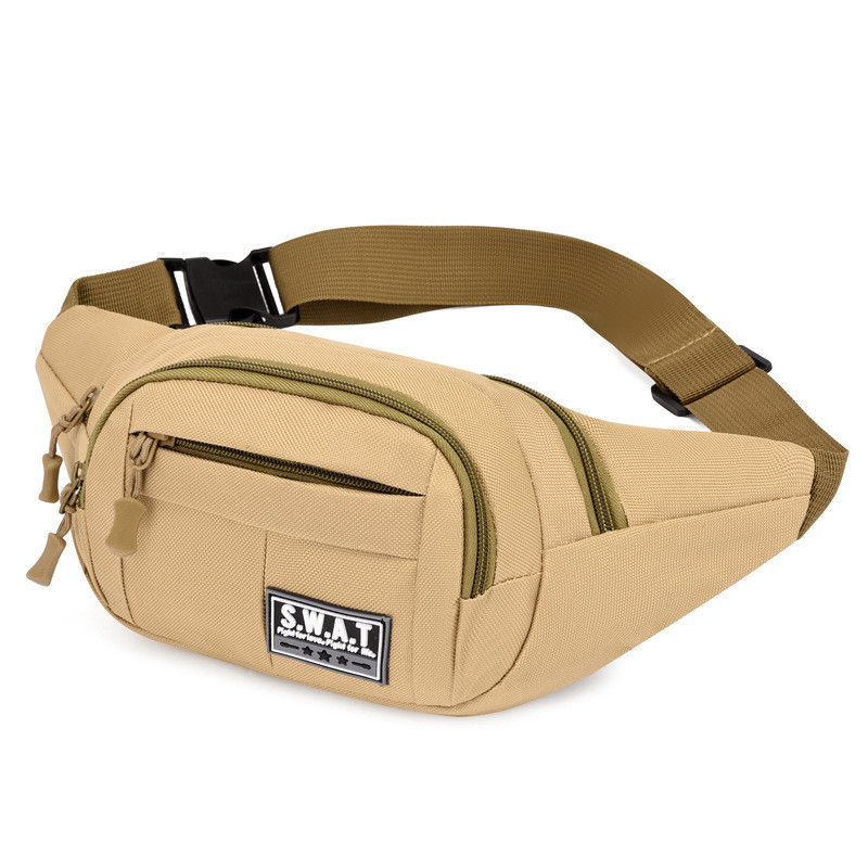 (w41)กระเป๋าคาดอก ผ้าแคนวาสหนา ลายSWAT มีหลายช่อง vgetbag