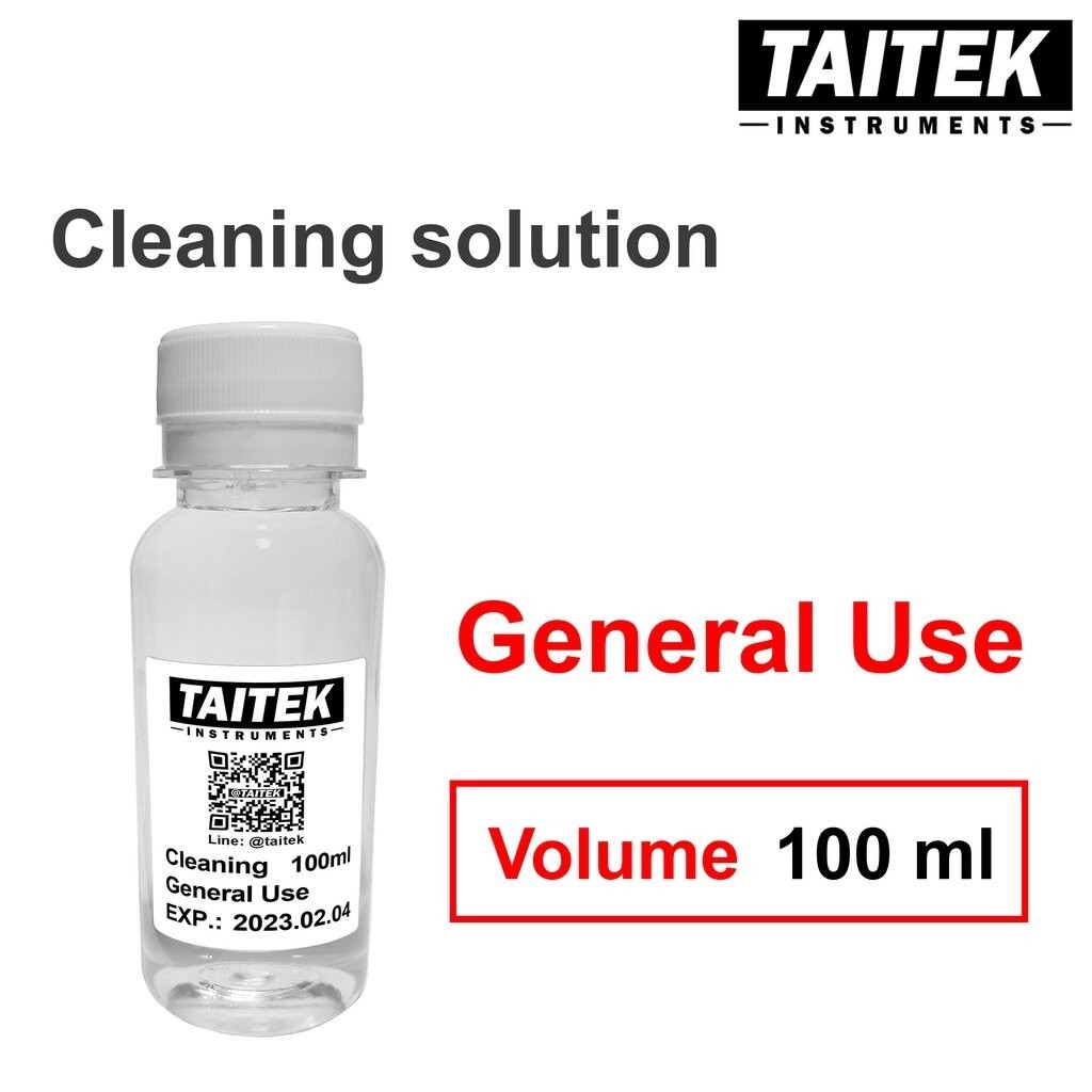 TAITEK น้ำยาทำความสะอาดหัววัด pH Electrode Cleaning Solution (General Use) (100 mL) ใช้ทำความสะอาดทั่วไป ของเครื่องวั...