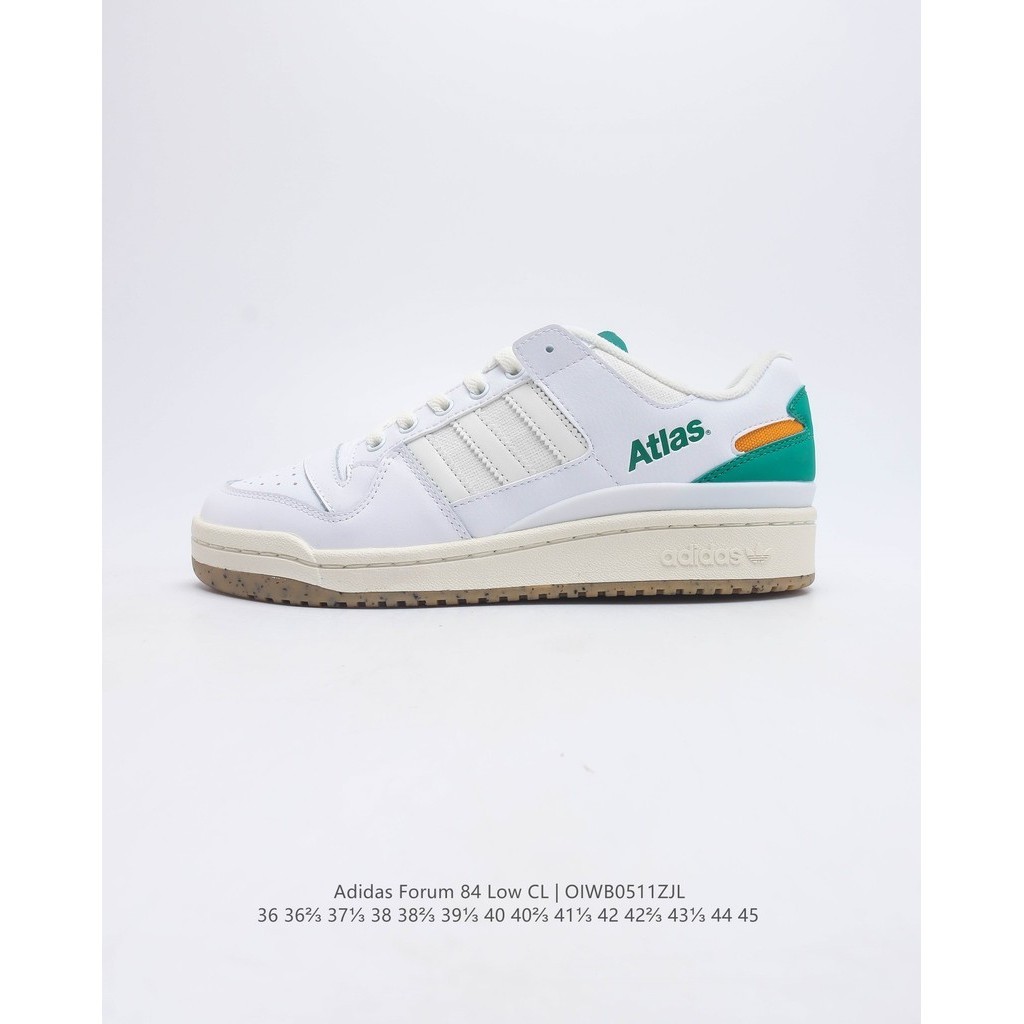 ADIDAS Forum 84 Low Shoes   Classic Basketball Sneakers With Modern Details Casual And Sporty รองเท้าผ้าใบผู้ชาย รองเท้า