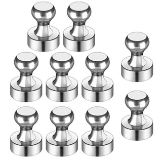 หมุดแม่เหล็ก สําหรับแม่เหล็กติดตู้เย็น 10 ชิ้น