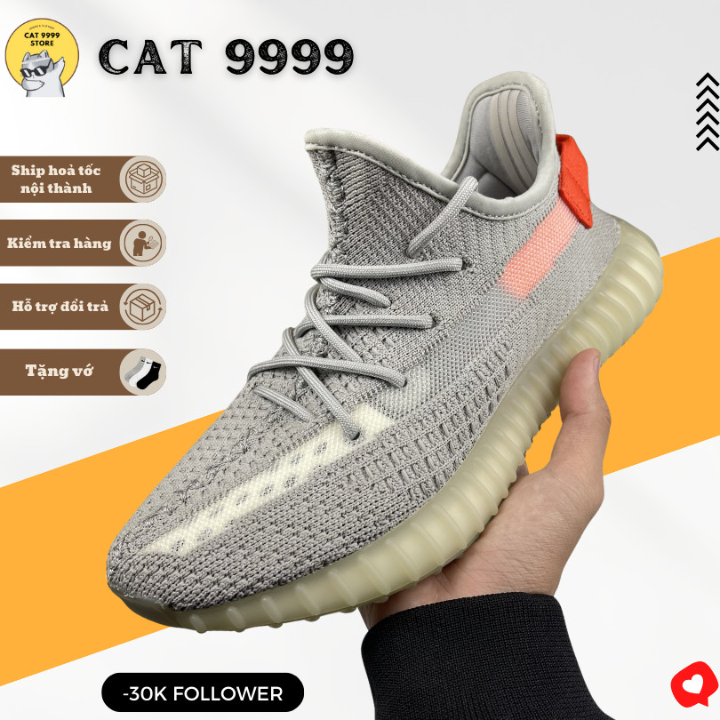 Yz350 V2 รองเท้าไฟท้าย, Yz 350 เต็ม 9 สีรุ่นพรีเมี่ยม Boost Compression Grain - CAT 9999 STORE