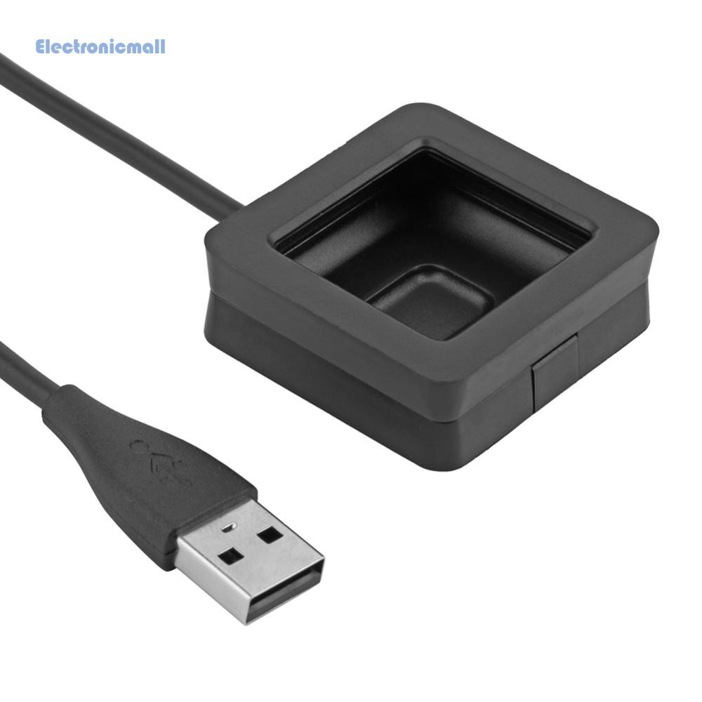 [ElectronicMall01.th] ขายดี สายชาร์จ USB พร้อมชิป สําหรับ Fitbit Blaze