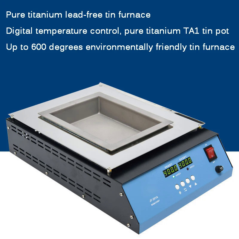 ดีบุกละลายหม้อบัดกรีหม้อดีบุกละลายเตา Thermoregulation การบัดกรี Desoldering Bath 30 ~ 400 องศาปรับ 220 V/110 V