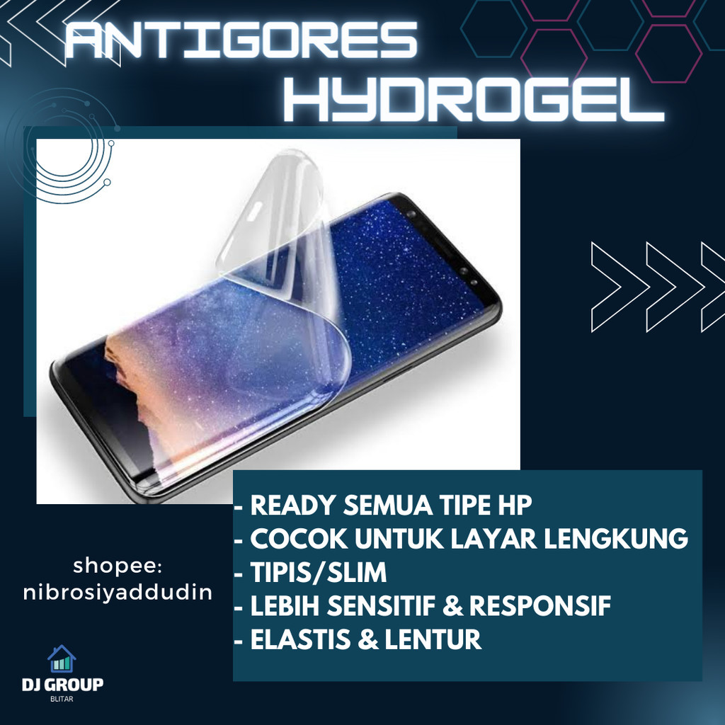 ฟิล์มกันรอยหน้าจอ Hydrogel ป้องกันรอยขีดข่วน Universal Redmi Note 13 A3 Pro Plus Pro+ 4G 5G ฟิล์มไฮโ