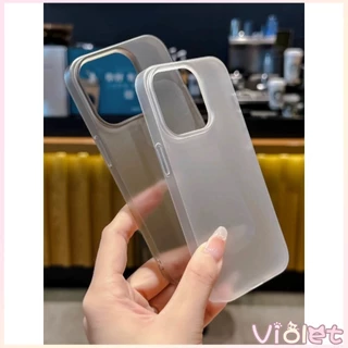 🔥Violet🔥ส่งจากไทย🔥สินค้า 1 บาท ใช้กับ เคสไอโฟน11 13 14plus 15 pro max XR 12 13pro เคสเกาหลี 14 15 16 พสัส 14plus เคสขุ่น