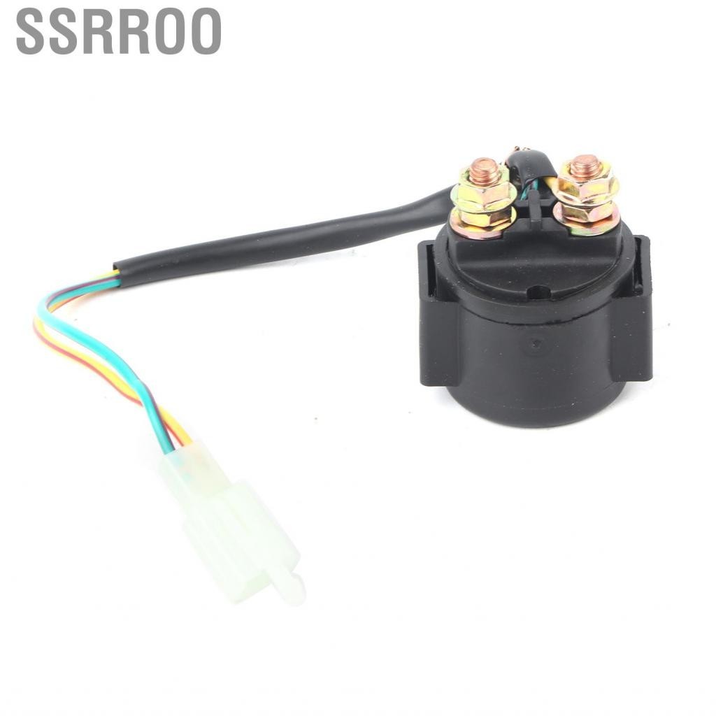Ssrroo Starter Relay Solenoid  Yfz 450 for Chinese Scooter ATV 50cc 125cc 150cc 250cc