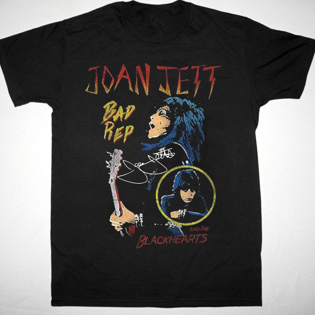 เสื้อยืด Joan Jett & The Black Hearts Signature