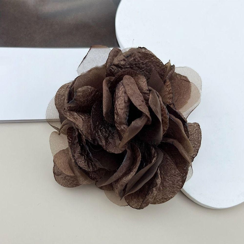 ซูร์ เสื้อยกทรง,สูทเสื้อกันหนาวเสื้อสีทึบดอกไม้ขนาดใหญ่เข็มกลัด,ผ้าอุปกรณ์ทํามือเครื่องประดับตราอุปกรณ์จัดงานแต่งงานพรรคตกแต่งขาเข็มกลัด - รูปที่ 5