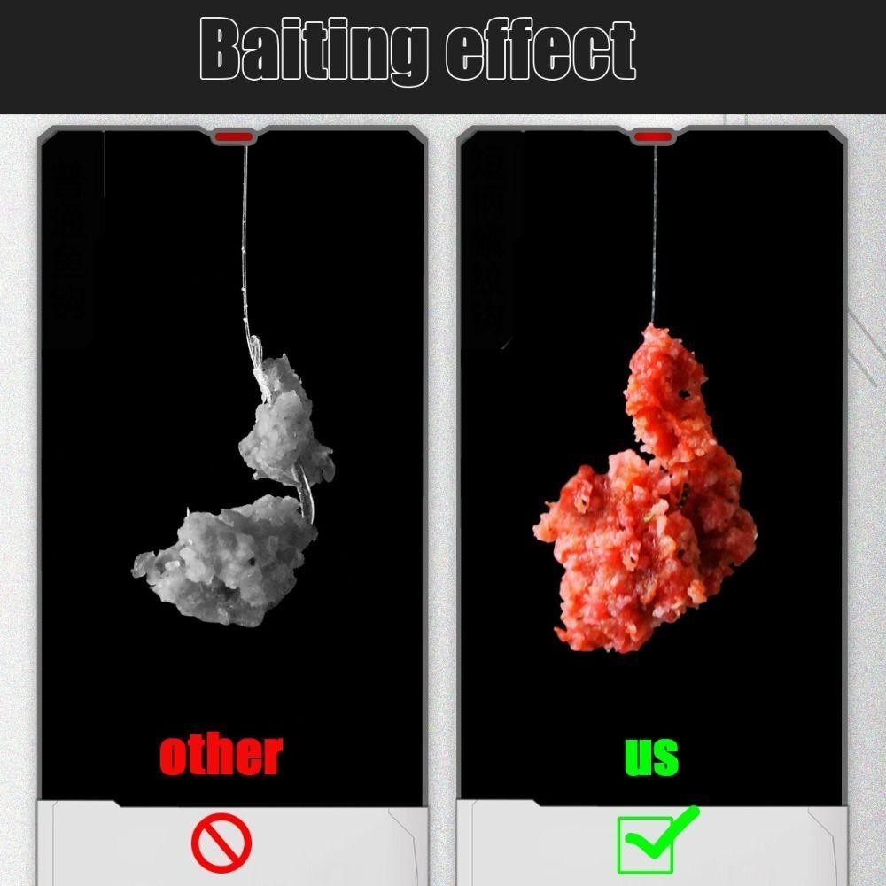 โชคทั้งหมด 10ชิ้นอัตโนมัติพลิก ตะขอปลา,กันลื่นเกล็ดปลาลวดลายตะขอตกปลา, กีฬากลางแจ้งเหล็กคาร์บอนสูงคมหนามตกปลารอกปลาคาร์พ - รูปที่ 2