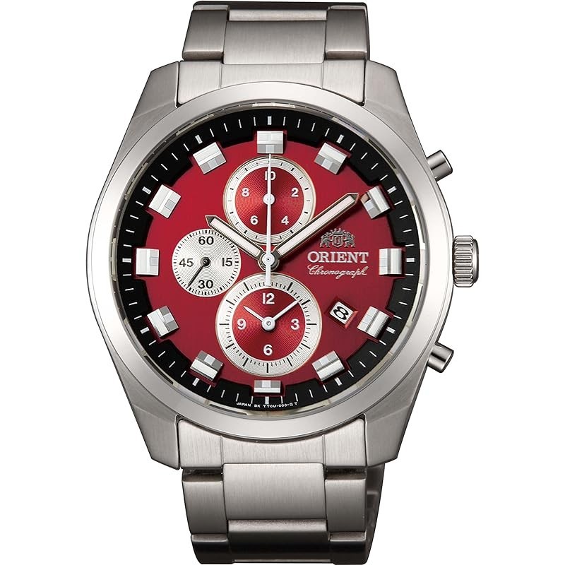 [ORIENT]ORIENT NEO70's Neo Seventies Wristwatch Quartz Japanese made with Japanese manufacturer's warranty WV0481TT Men's Red