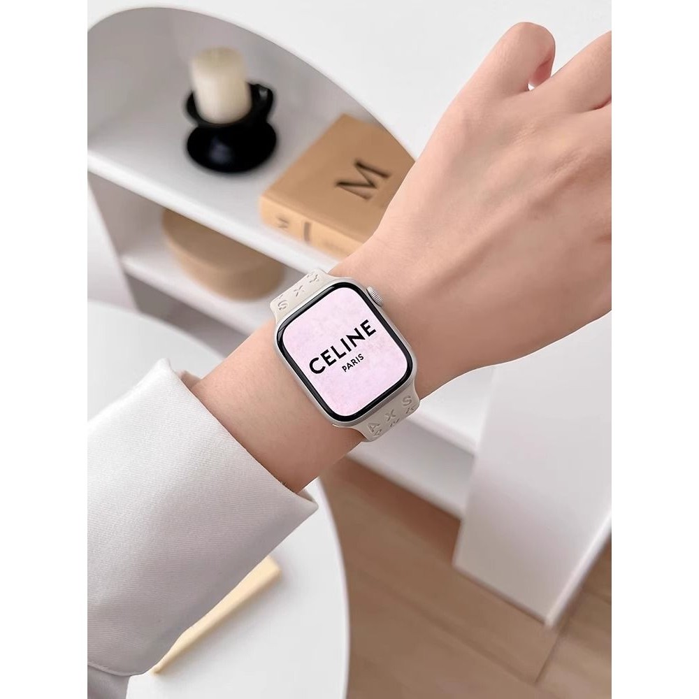 สายนาฬิกาข้อมือแบบวงแหวนไนลอน s7ultra iwatch8 654se สำหรับว่ายน้ำ applewatch9 Apple Watch