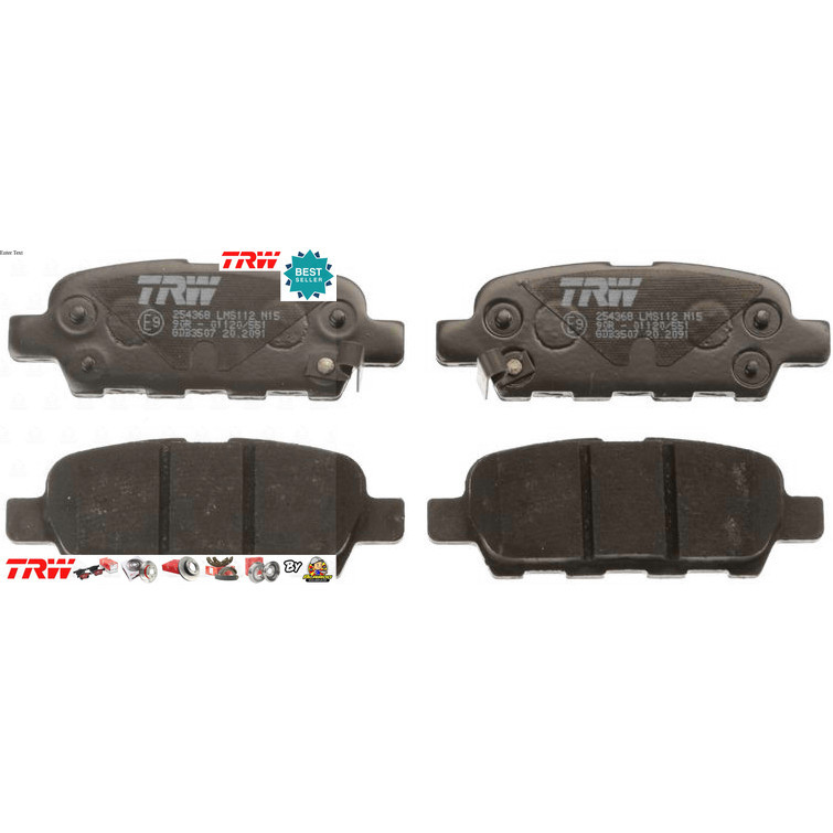 TRW ATEC ผ้าเบรคหลัง Nissan SYLPHY B17 ปี 2012-Now TRW ATEC GDB 7822 AT