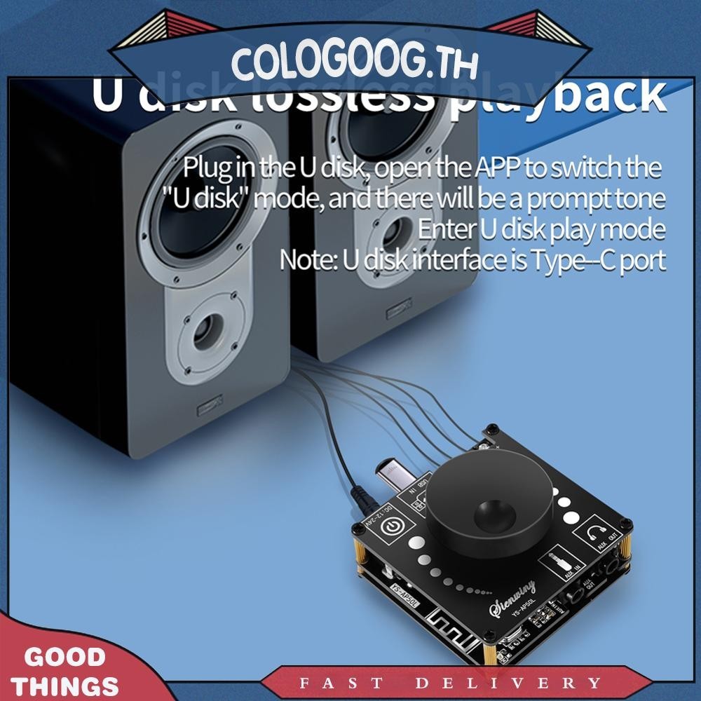 Ys-ap50l Digital Power Audio Amplifier Board CS8673E Bluetooth-เข ้ ากันได ้ กับ 5.1