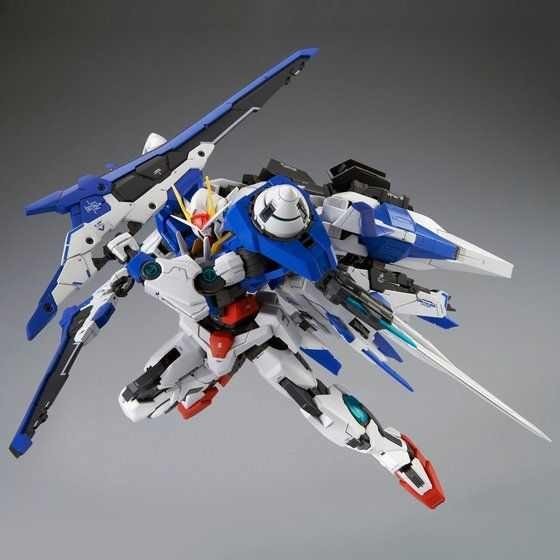gunpla village plastic model kit Bandai Buildout Model MG Unicorn Gundam 00 Quantum Assault Freedom Flying Wing Zero เปลี่ยนเป็น EW Aegis