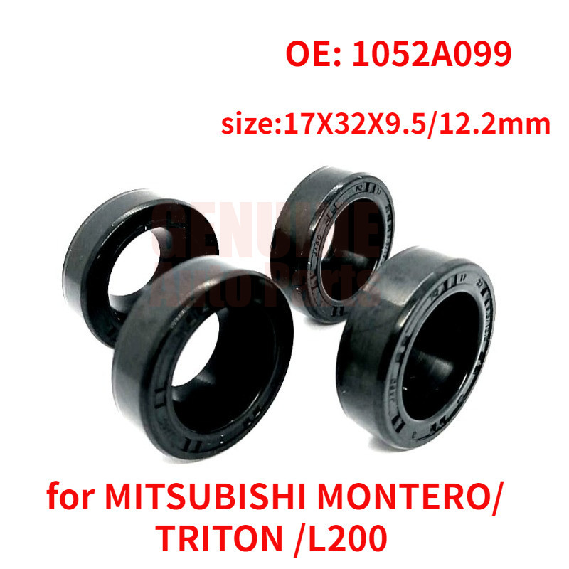 Nozzle OIL SEAL ( 1052A099 ) MITSUBISHI MONTERO/ TRITON /L200 4D56 17X32X9.5/12.2mm ( 4PCS/SET )