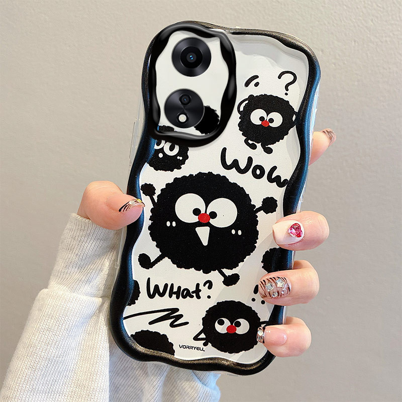 สําหรับ OPPO A18 A38 CPH2579 CPH2591 กรณีซิลิโคนนุ่ม TPU กันกระแทกเคสโทรศัพท์สําหรับ OPPO A18 / A38 