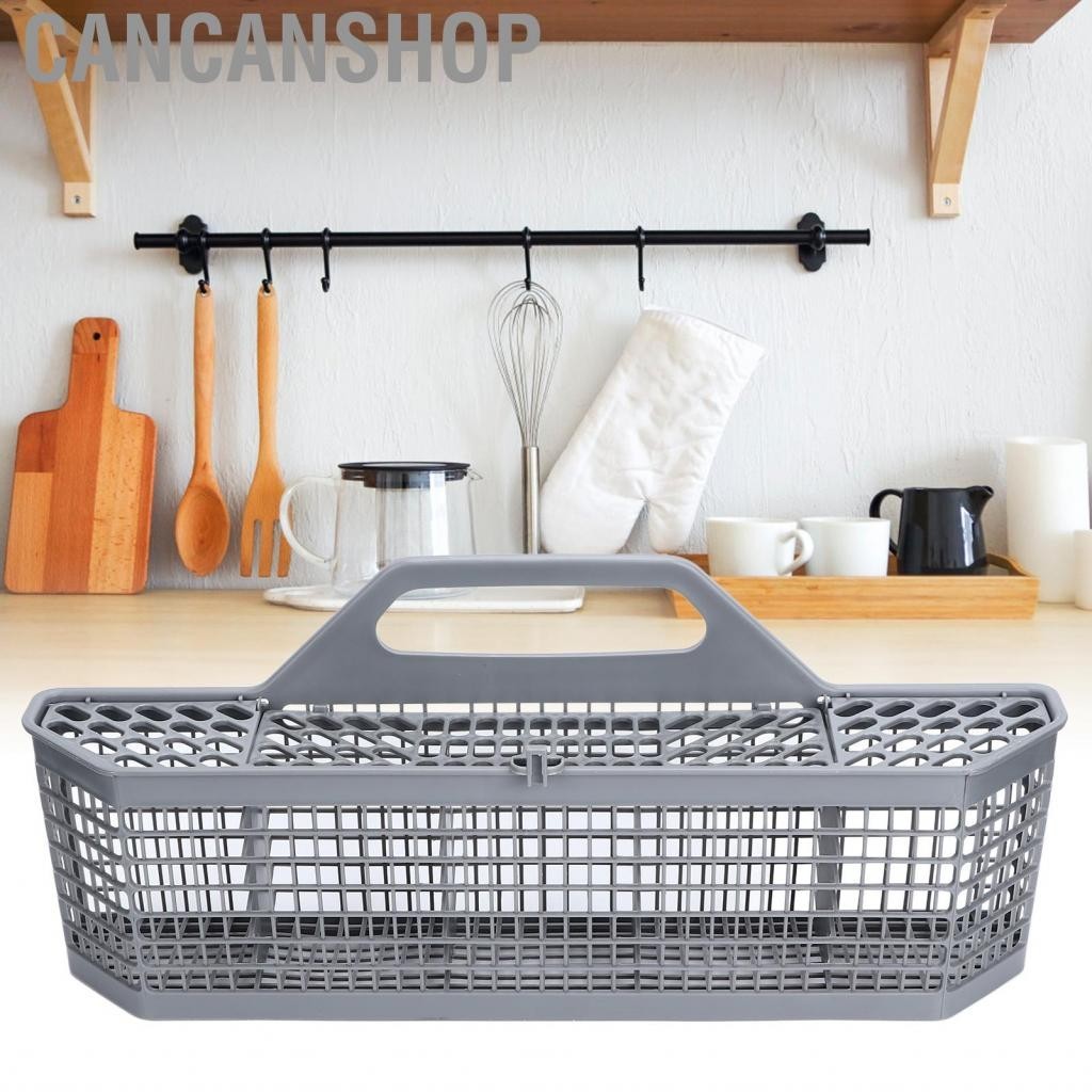 Cancanshop Dishwasher Storage Basket Universal Plastic Cutlery Silverware