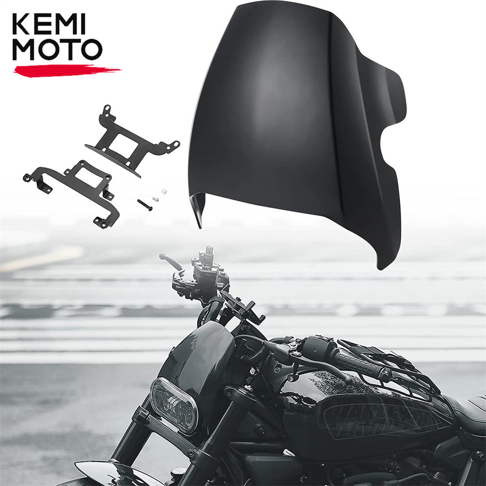 KE Motorcycle Fairing Kit Sportster S ABS Plastic Headlight Fairing for Sportster S 1250 RH1250 2021-2023 Sportster S Ac