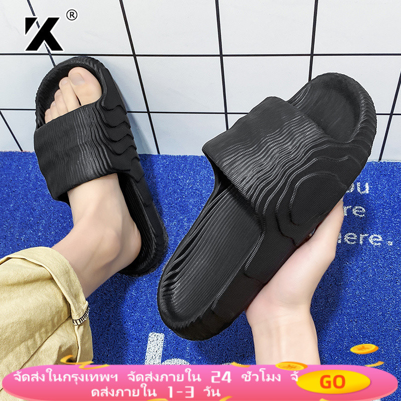 K- 🔥2024 Kanye รองเท้าADIDASS Adilette 22 slide มีป้าย🌟พื้นโลโก้ รองเท้าแตะอดิดาส เบานุ่มใส่สบาย