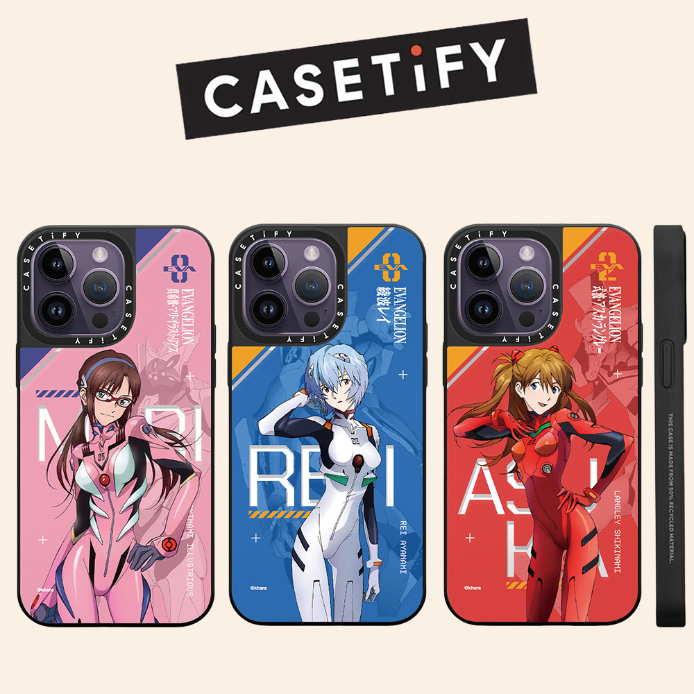Neon Genesis Evangelionกระจกอะคริลิคเคสโทรศัพท์สําหรับiPhone 15 Pro Max 15 Pro 15Plus 14 13 12 11 กรณีคลุมทั้งหมดกันกระแทกFrostedขอบด้านข้างฮาร์ดปกหลัง
