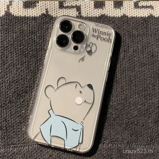 Winnie the Pooh Beeเคสโทรศัพท์เรียบง่ายเหมาะสําหรับiPhone 11 12 Soft Shellป้องกันฝุ่น 13 14 15 PRO XRกันกระแทก11 12 13 14 15 PROMAX X XMAX 7 8 14 15 PLUSกันกระแทก