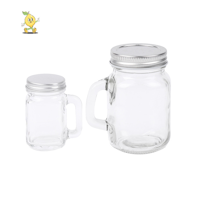 [mozh] 1PC Jar สําหรับ Jam Honey แบบพกพา Leakproof Coffee Milk Juice Bottle Coffee Storage Barista อุปกรณ์เสริม [TH]