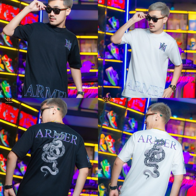 ใหม่ล่าสุดเสื้อ ARMER "งูหางกระดิ่ง" S-5XL