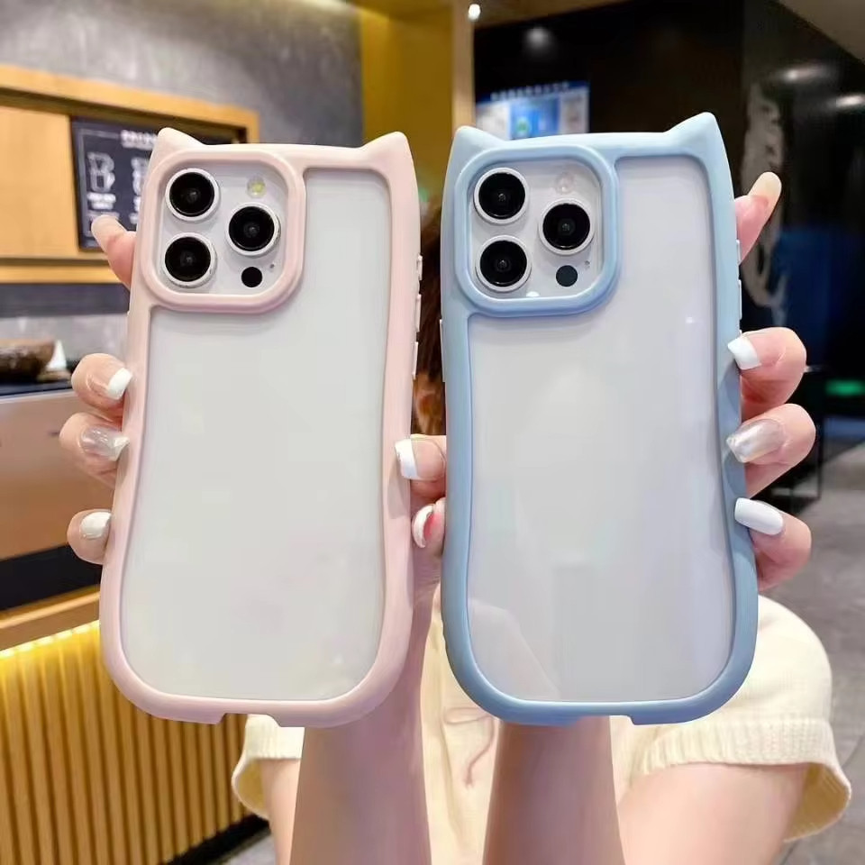 เคสไอโฟน For iPhone 11 XR XS Max X XS 15 14 13 12 Pro Max 14 Plus 15 Plus 13 Pro 12 Pro เคสใส เคสโทรศัพท์มือถือแฟชั่น