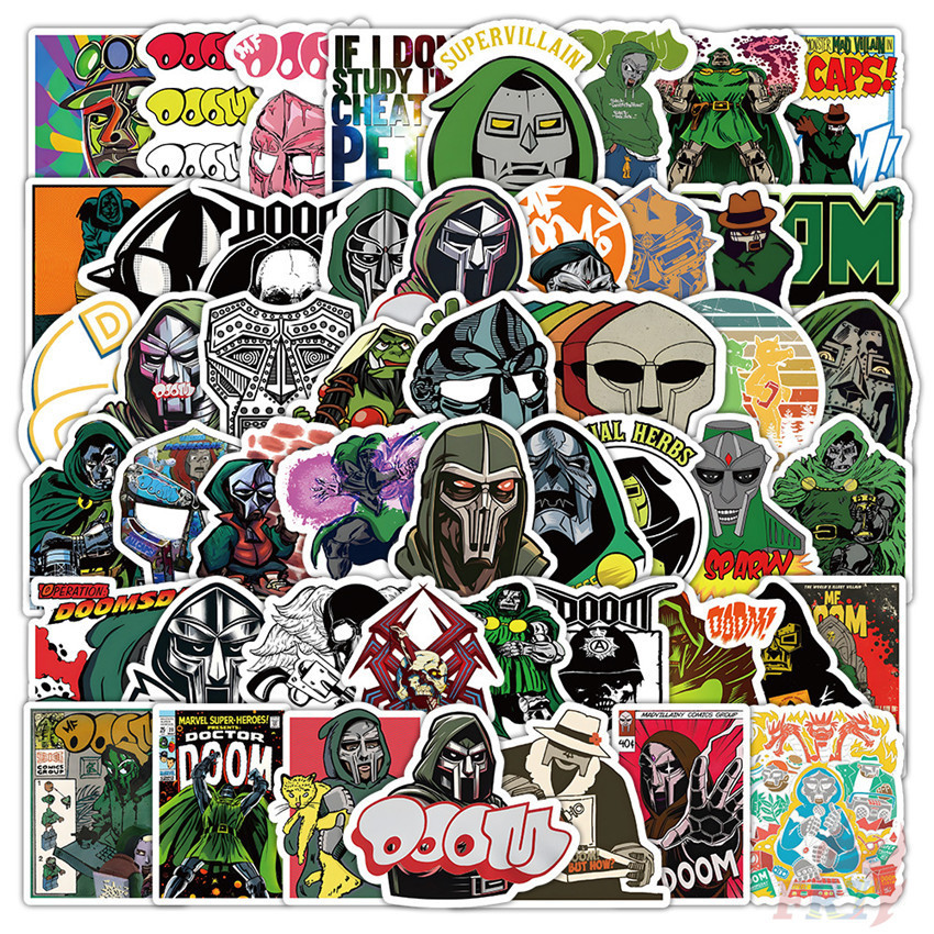 ❉ Mf DOOM Series 03 สติ๊กเกอร์ ❉ 50 ชิ้น/เซ็ต DIY แฟชั่นสติ๊กเกอร์ Doodle กันน้ํา
