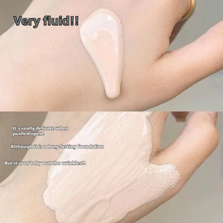 Feotznw Birds Nest Liquid Foundation Long-lasting Waterproof Sweatproof Physical Sun Protection Face แต่งหน้ารองพื้นกันน้ํา