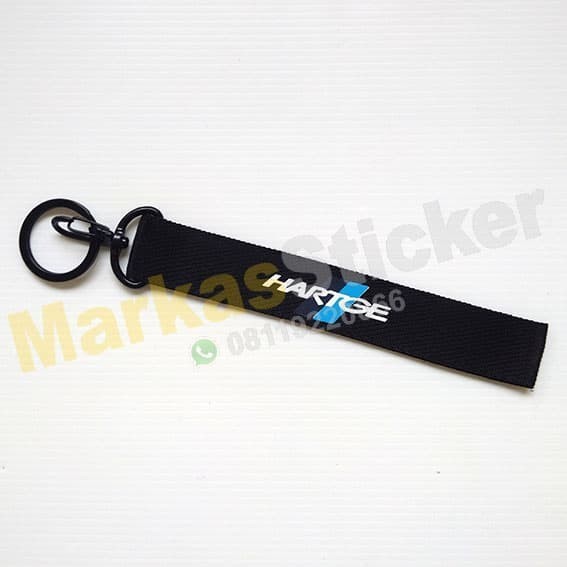 Hartge รถจักรยานยนต์รถ Key Holder พวงกุญแจที่กําหนดเองความงามยานยนต์โลโก้แบรนด์ landyard id card สาย