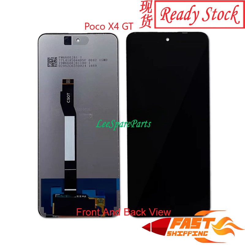 Xiaomi Poco X4 GT / X4 Pro ชุดจอแสดงผล LCD หน้าจอสัมผัส Digitizer สําหรับเปลี่ยน