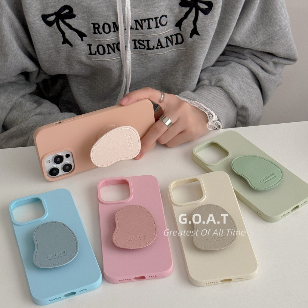 Fast shipping cortex stand+ปลอกสีลูกกวาดเข้ากันได้สําหรับiPhone 11 12 15 14 13 Pro MaxเคสiPhoneป้องกันAnti-Dropปกหลังกรณี