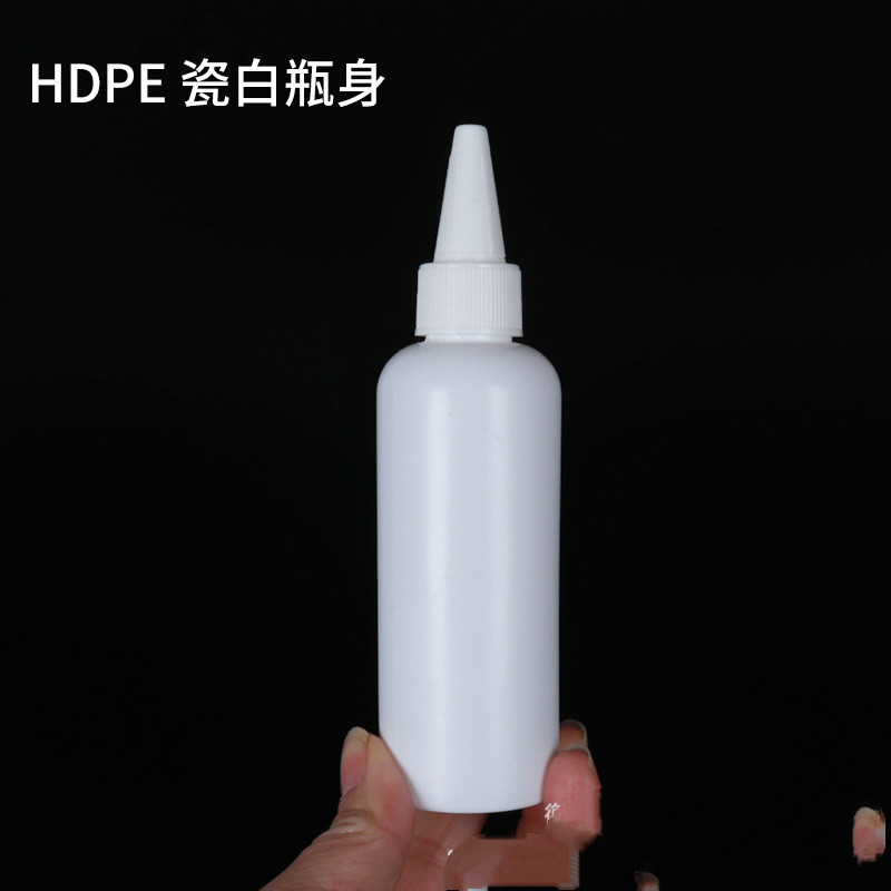 30 50 100 มล. สีขาวชี้เม็ดสีขวดหมึกบีบบรรจุทาสีจ่ายขวดพลาสติก