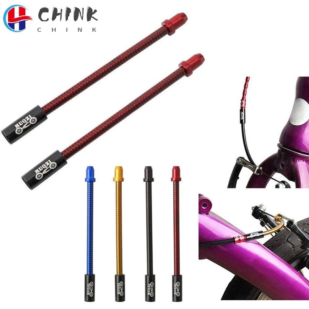 Chink V ข้อศอกเบรก, Universal สแตนเลส Bendable เบรค Bent ท่อ, ความแข็งสูง MTB จักรยานอุปกรณ์เสริมอลูมิเนียมสายก๋วยเตี๋ยวท่องเที่ยว – โปรปัง