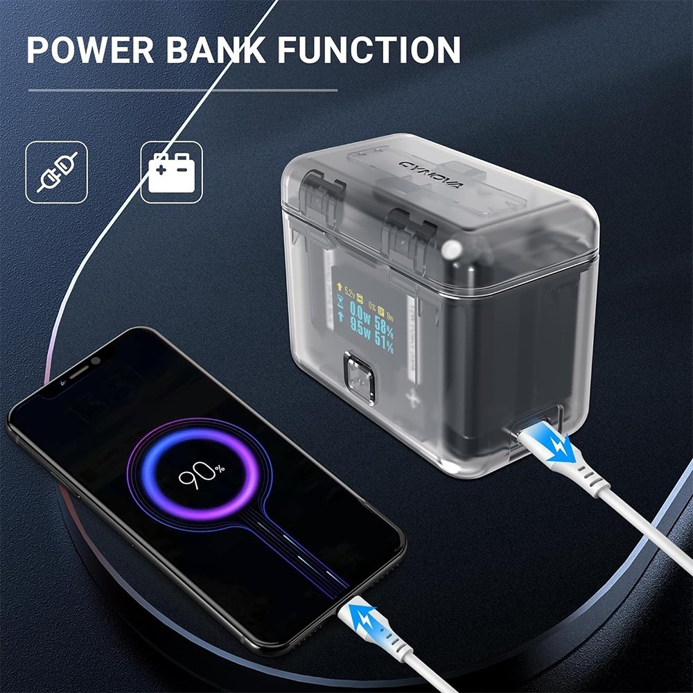 CYNOVA Insta360 X4 Battery Charger + Insta360 X4 Battery ของแท้ By Aquapro