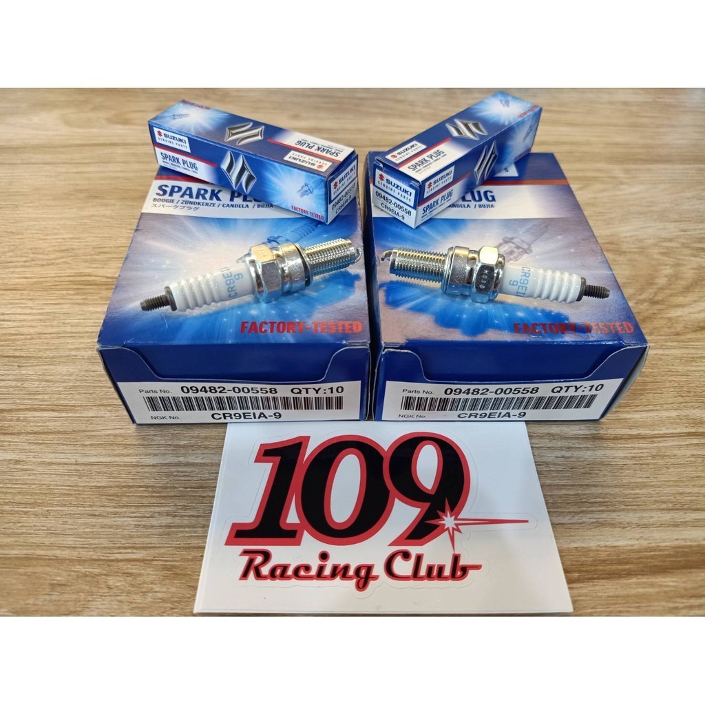 หัวเทียน NGK CR9EIA Laser Iridium [ กล่อง Suzuki Genius Part ของแท้จากศูนย์ ]