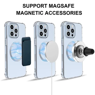1/3 ชิ้น Universal Ultra-Thin Magnetic Wireless Charger Ring / Self กาวชาร์จไร้สายแผ่นเหล็ก