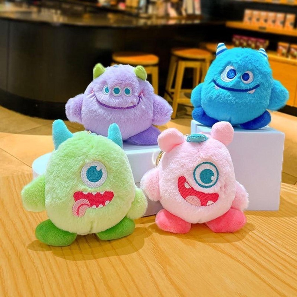 พวงกุญแจ YS180 พวงกุญแจรถการ์ตูน น่ารักๆ มอนสเตอร์ มีหลายหลายสี