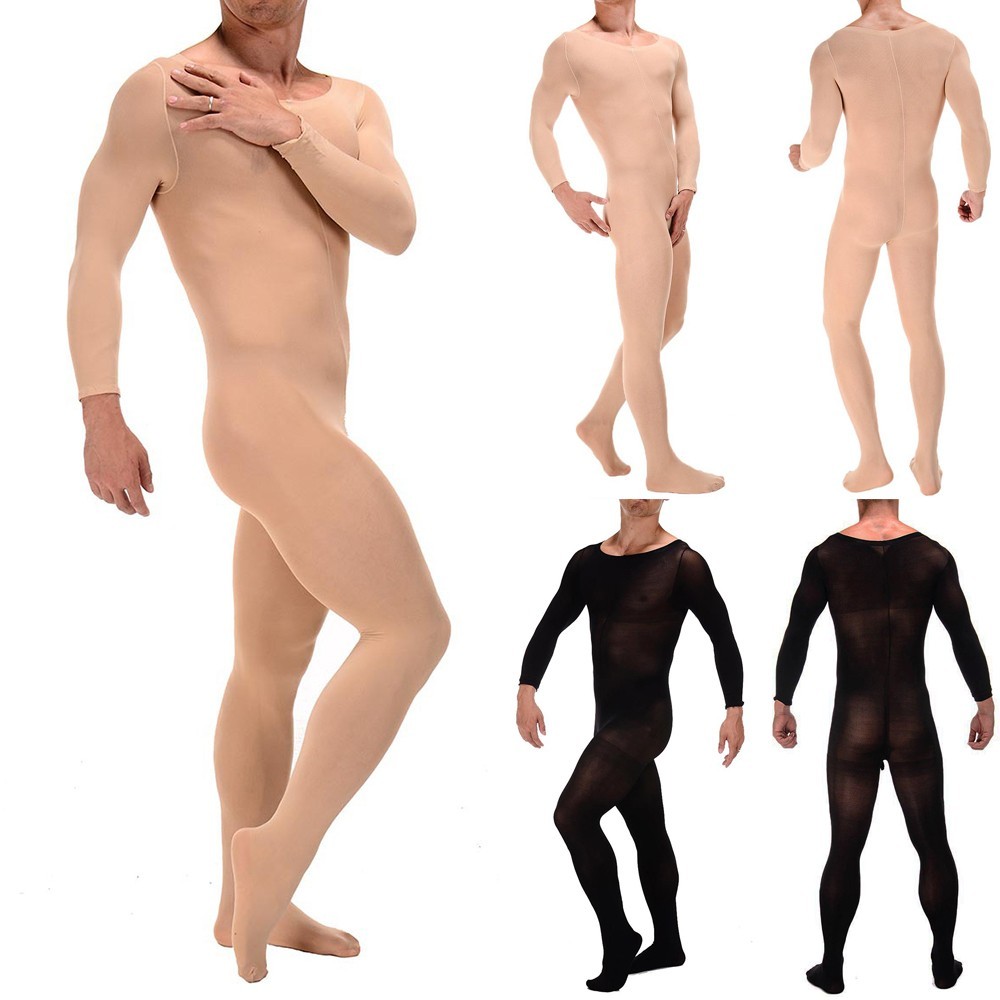[BETL] Men See Through Pantyhose Full Body Stocking บอดี้สูทชุดชั้นในถุงน่องร้านขายชุดชั้นใน