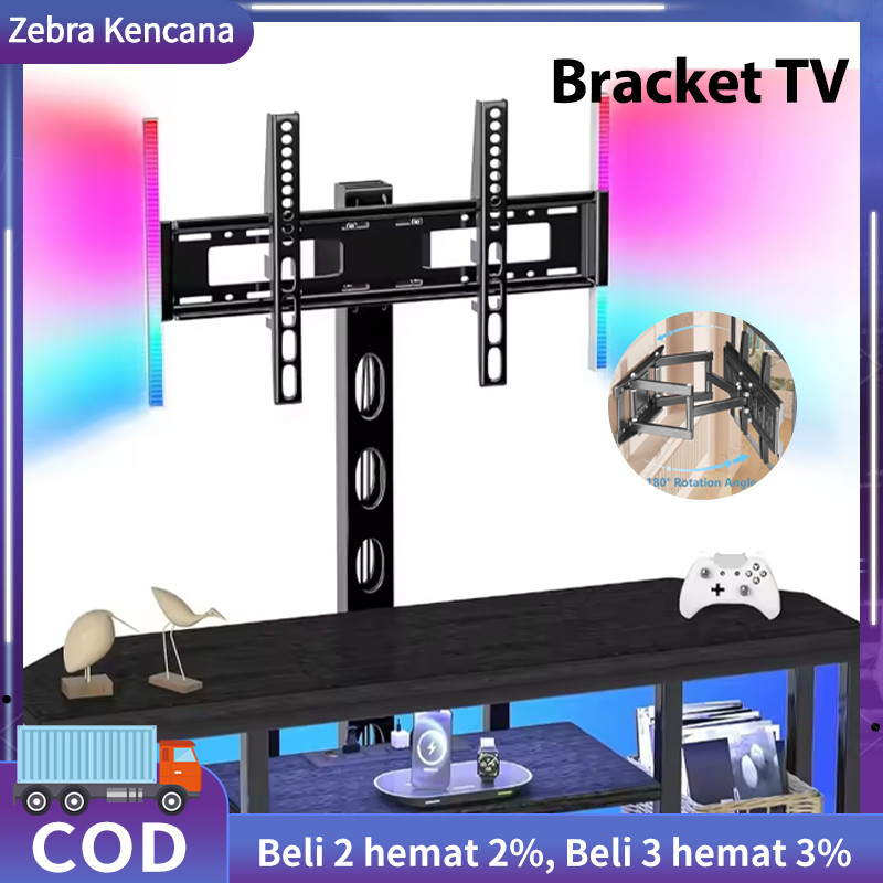 Layar Full Motion Swivel Arm TV Bracket สําหรับโทรทัศน์ 19-60 นิ้ว, สมาร์ททีวี, LED LCD TV, หน้าจอจอ
