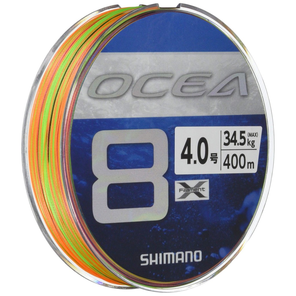 Shimano Ocea 8 Line 400m 4.0 No. 5 Color LD-A81S Fishing Line