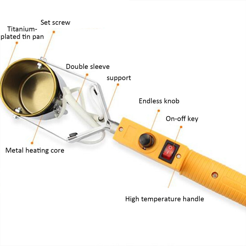 300W ดีบุกละลาย Solder เตาปรับอุณหภูมิทนอุณหภูมิสูง Desoldering หม้อเครื่องมือ EU Plug ราคา ถูกที่สุด ดีลบีเคเค แกลเลอรีภาพที่ 8
