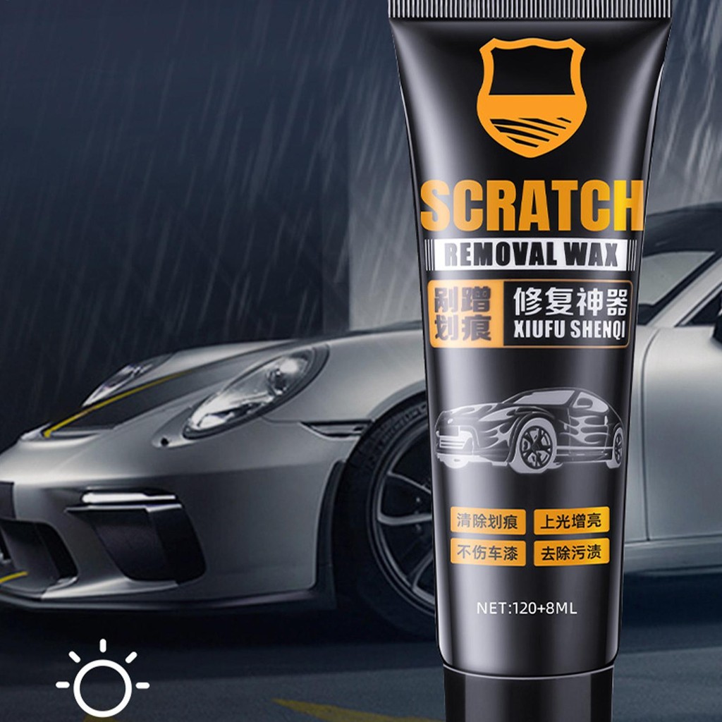 128ml รถ Scratch Repair Wax สี Scratch Removal ฟองน้ําสําหรับรถสี Scratch Repair lameint2vn