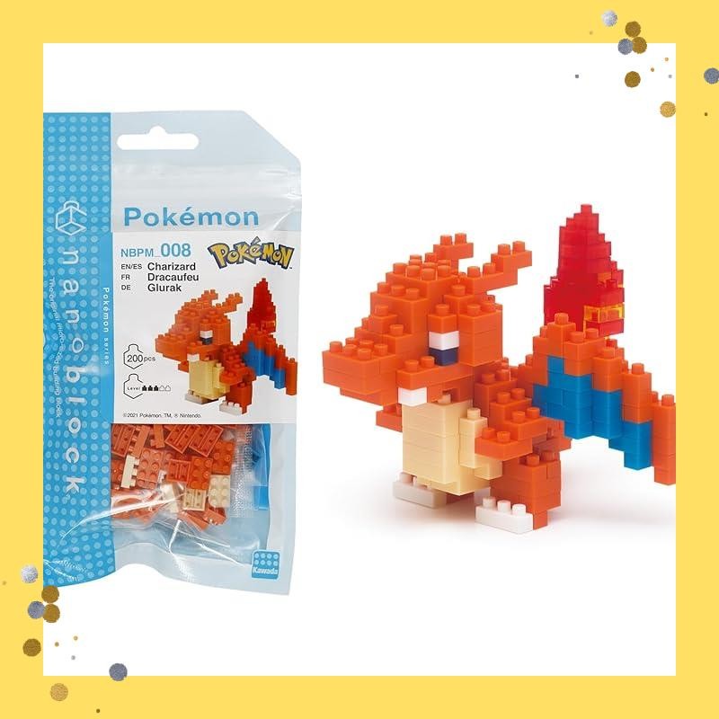 nanoblock Nanoblock Pokemon Pokemon Lizardon NBPM_008