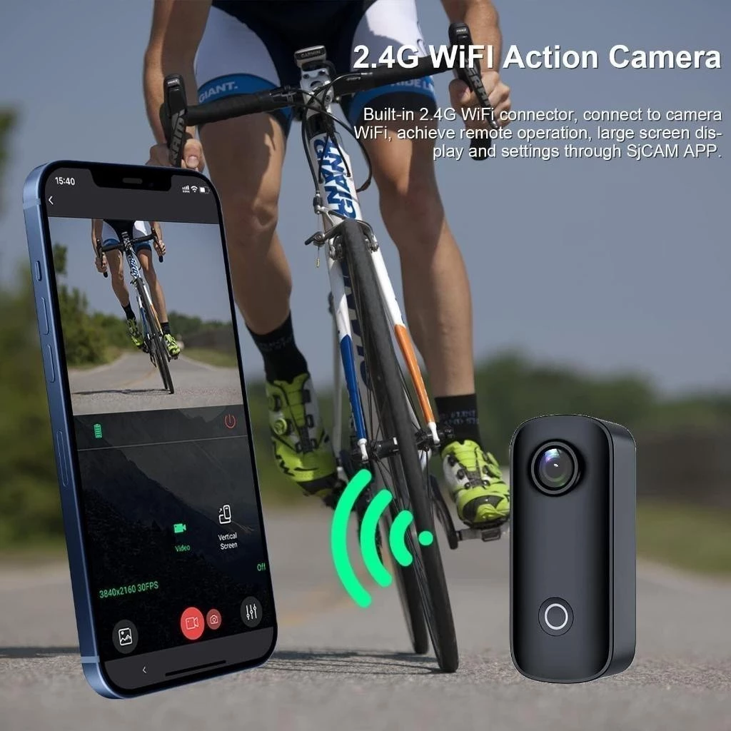 🇹🇭🔥แบรนด์แท้🔥SJCAM C100/ Plus กล้องแอคชั่น 4K ของแท้ Action Camera กล้องกันน้ำ กล้องติดหมวก มีระบบกันสั่น thumbnail 7
