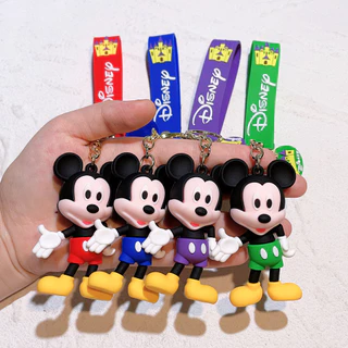 Mickey & Minnie อีพ็อกซี่เรซิ่นพวงกุญแจ Charm รถ/กระเป๋า/อุปกรณ์เสริมของขวัญน่ารัก Disney-Inspired พวงกุญแจ