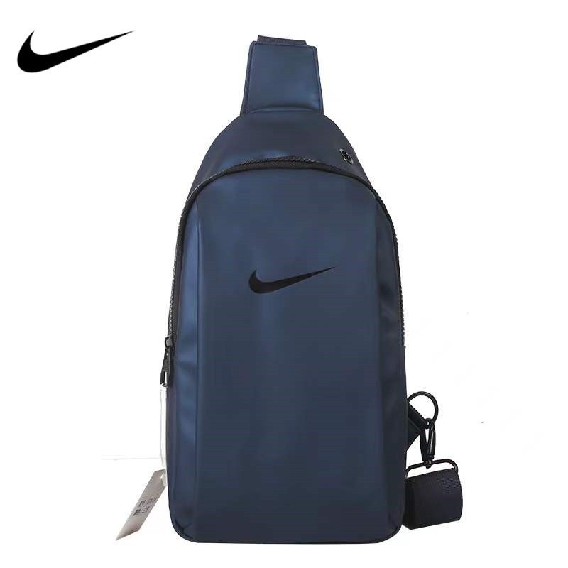 Nikeใหม่กระเป๋าสะพายไหล่เดี่ยวแนวทแยงสำหรับผู้ชายและผู้หญิง